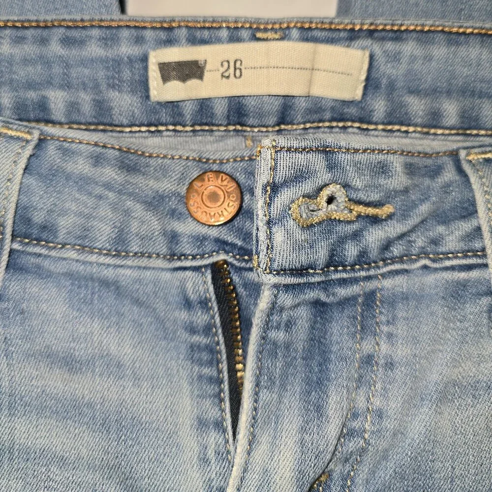 Levi's Women's Skinny Jeans, W26 L30 #1 - Picture 9 of 12